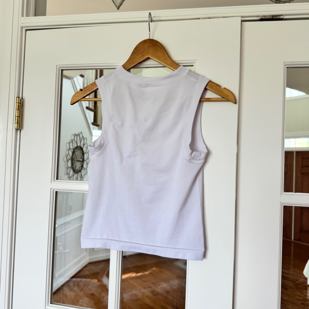 Athleta Renew Seamless Muscle Tank, Bright White, XS - Picture 4 of 4